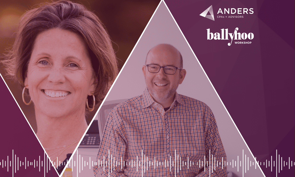 But Who's Counting? Season 2 Episode 7: Marketing with Authenticity and the Choice to Stay Small with Katie Schenck of Ballyhoo Workshop - Anders CPA