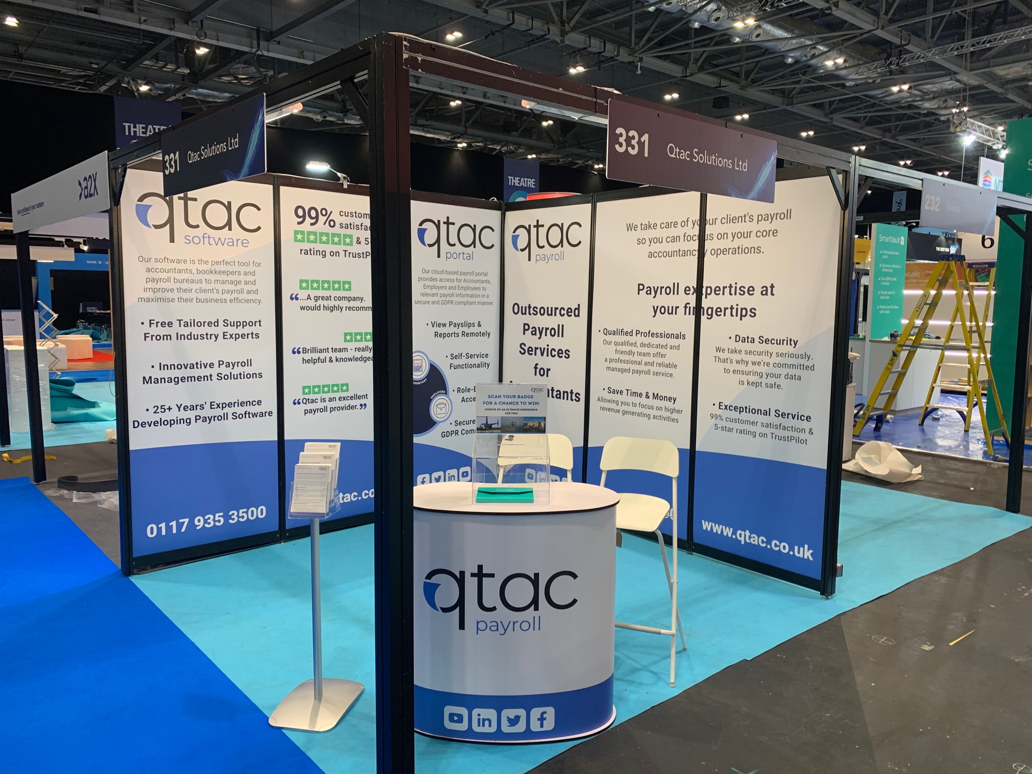 Visit us at Accountex 2022 - Stand 331  - Qtac