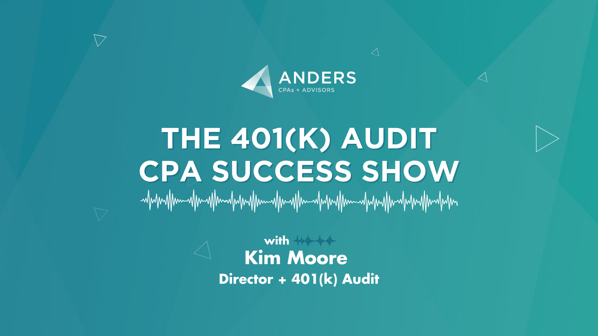 401(K) Audit CPA Success Show: Is Your 401(k) Plan Protected from Cyber Threats? - Anders CPA