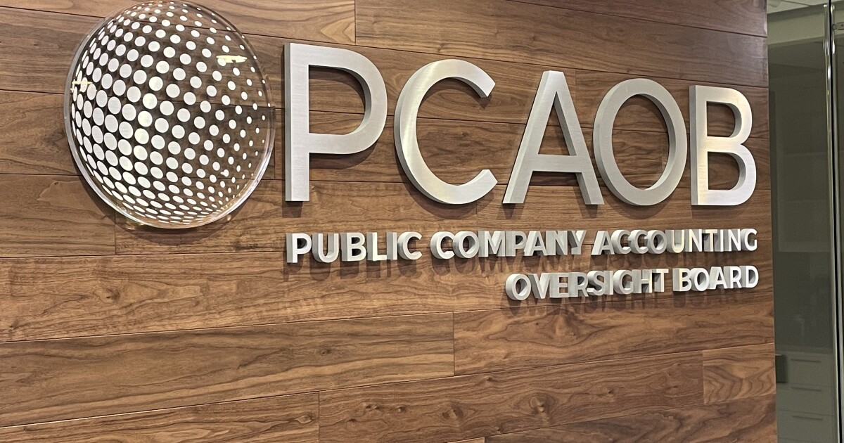 PCAOB sanctions firms over audit committee communications