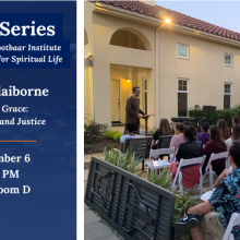 TaxProf Blog: Shane Claiborne At Pepperdine Caruso Law: 'We Belong And Pursue Truth As One'