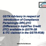 GSTN Advisory in respect of introduction of Compliance Pertaining