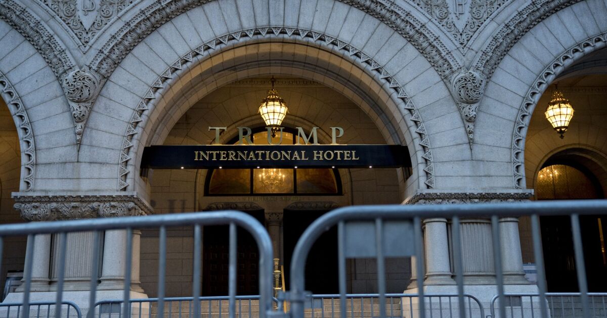 Democrats say Trump hotels got foreign money during presidency