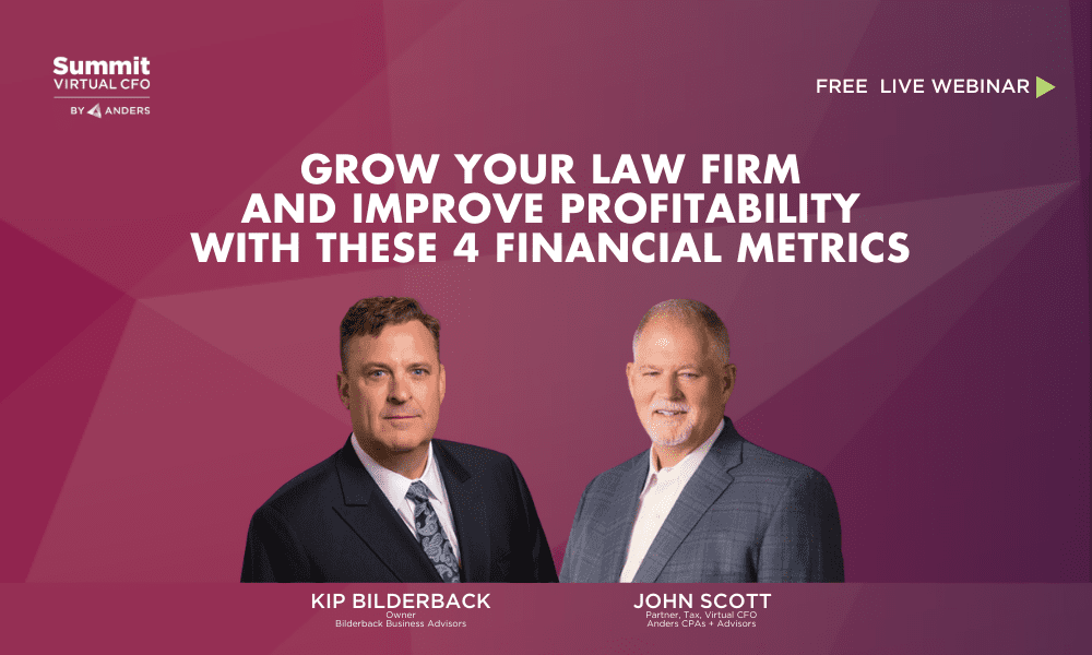 Free Webinar: Grow Your Law Firm and Improve Profitability - Anders CPA