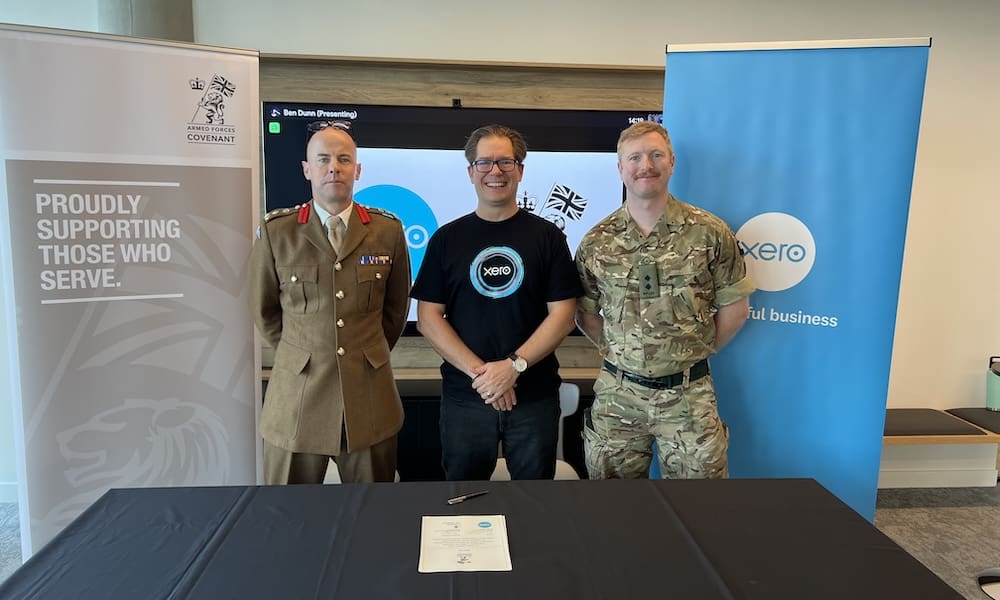 Xero formalises commitment to military veterans by signing Armed Forces Covenant | Xero Blog