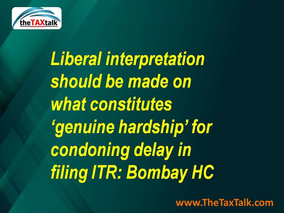 Liberal interpretation should be made on what constitutes ‘genuine