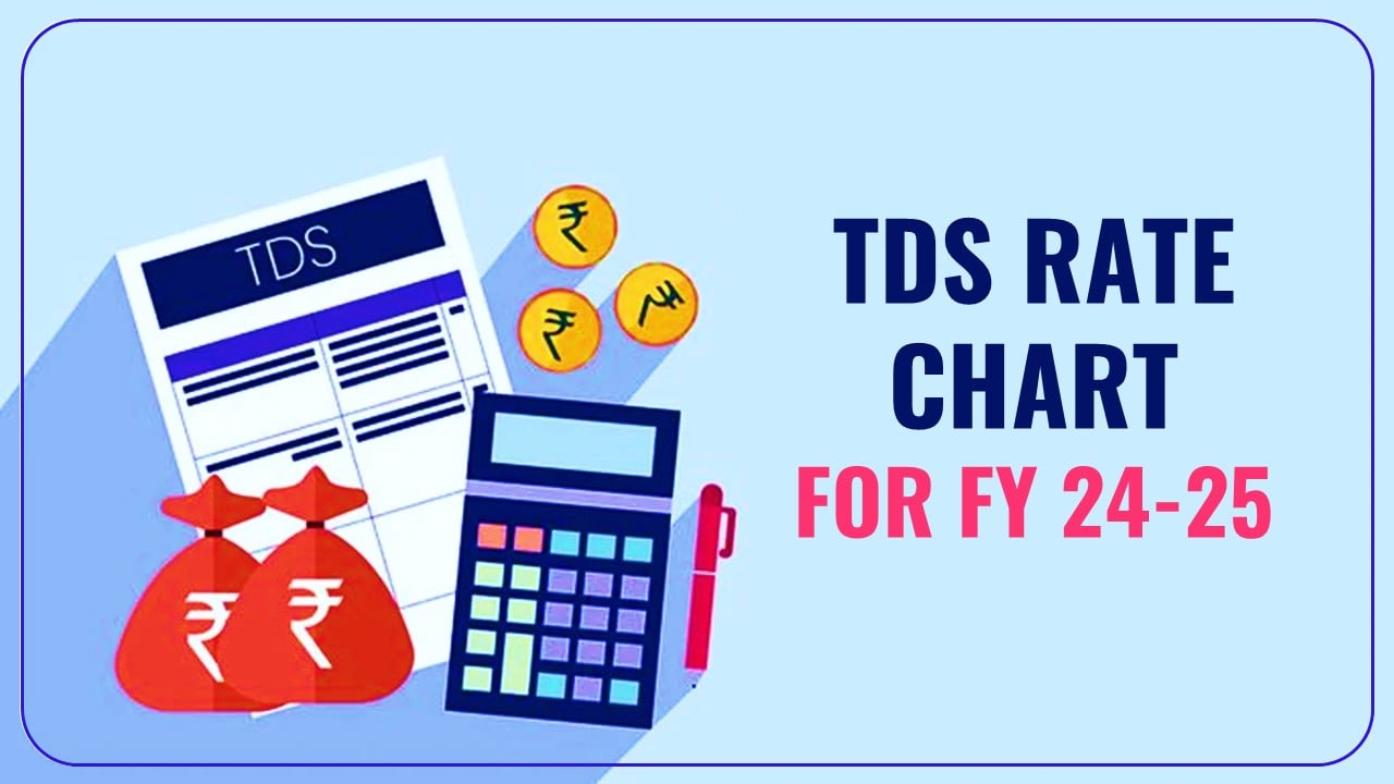 TDS Rate Chart for FY 2425/AY 2526 as released by ITDepartment